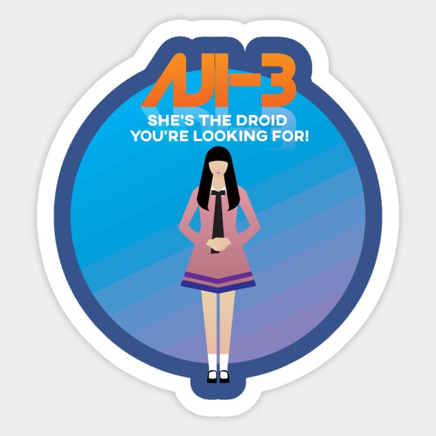 Aji-3 Sticker by mattskilton